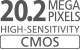 20,2-мегапикселов CMOS сензор