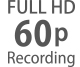 Full HD кадрови честоти от 24 p до 60 p