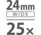 25x оптично увеличение с ултраширок ъгъл