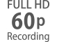 Full HD кадрови честоти от 24 p до 60 p