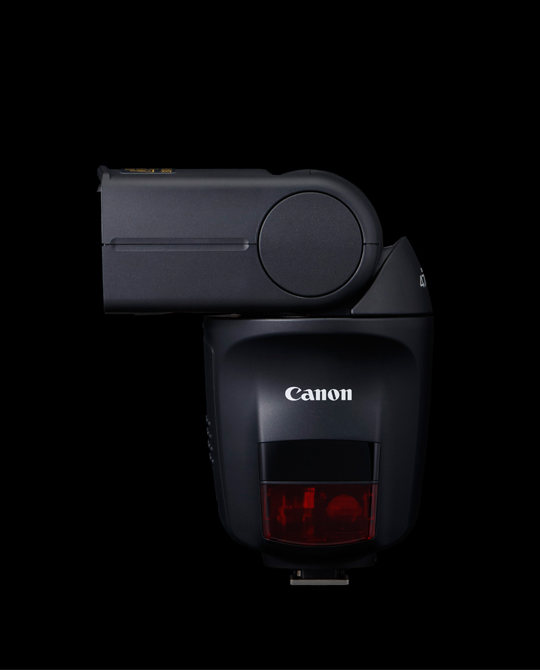 Side view of the Canon Speedlite 470EX-AI.